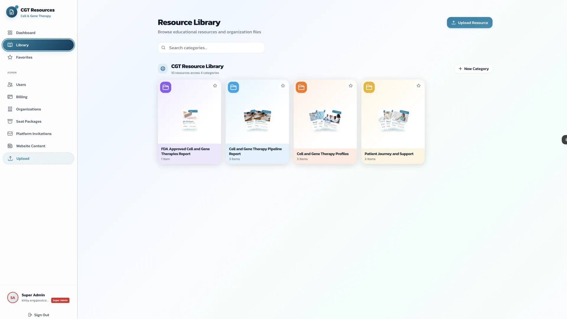 Resource Center Library